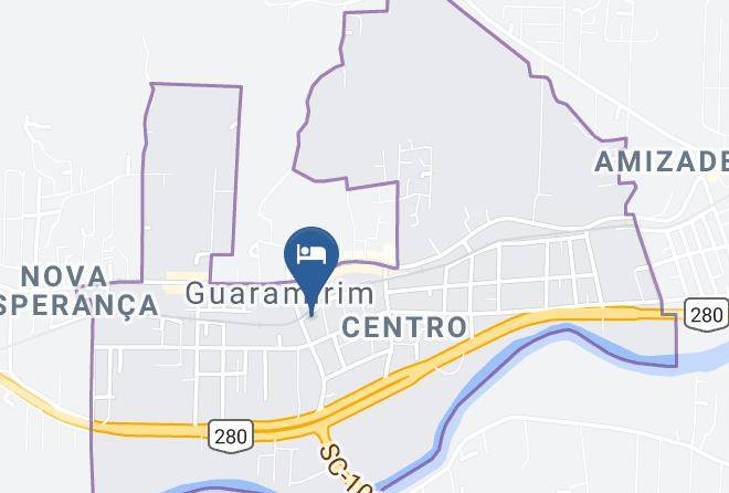 Guaramirim - Andardac Hotel Maps