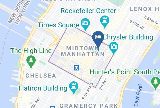 New York - Andaz 5th Avenue A Concept By Hyatt Maps