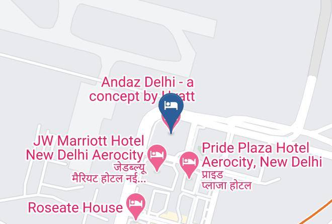New Delhi - Andaz Delhi A Concept By Hyatt Maps