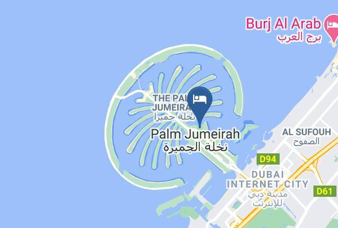 Andaz Dubai The Palm A Concept By Hyatt Map