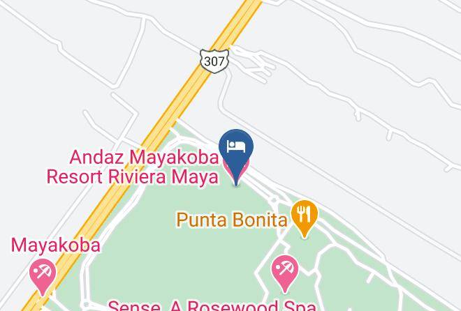Solidaridad - Andaz Mayakoba Riviera Maya Maps