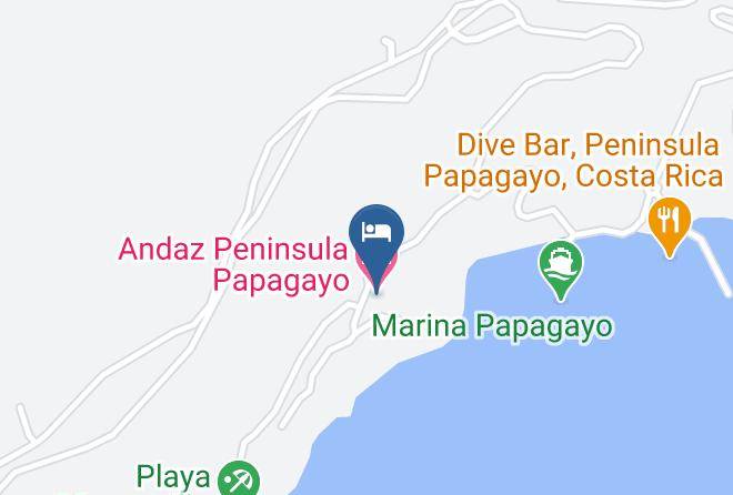 Liberia - Andaz Peninsula Papagayo Maps