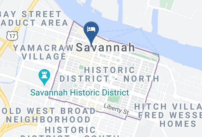 Chatham - Andaz Savannah A Concept By Hyatt Maps