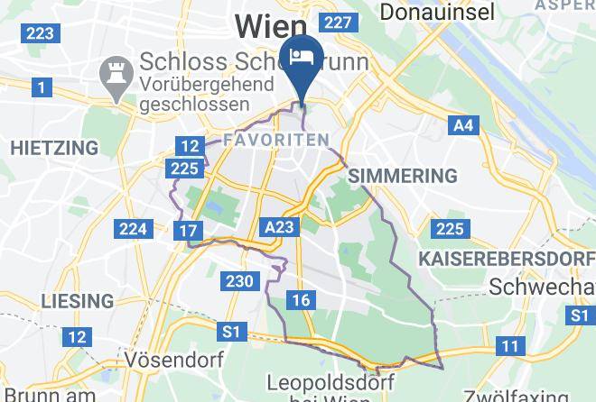 Andaz Vienna Am Belvedere A Concept By Hyatt Map