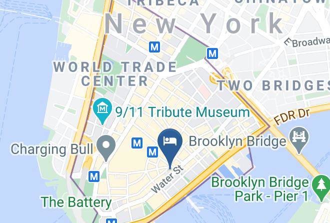 New York - Andaz Wall Street A Concept By Hyatt Maps