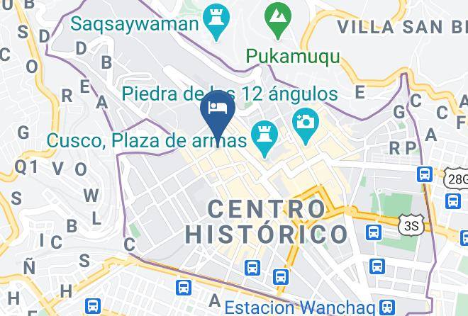 Cusco - Andean Wings Boutique Hotel Maps