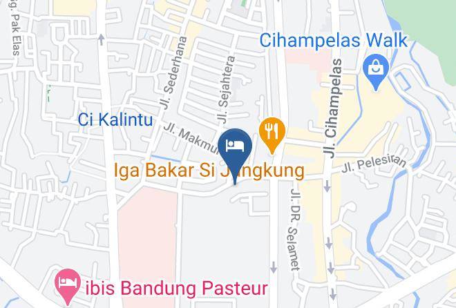 Bandung - Andelir Hotel Maps