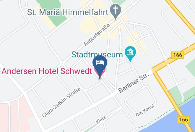 Uckermark - Andersen Hotel Schwedt Maps