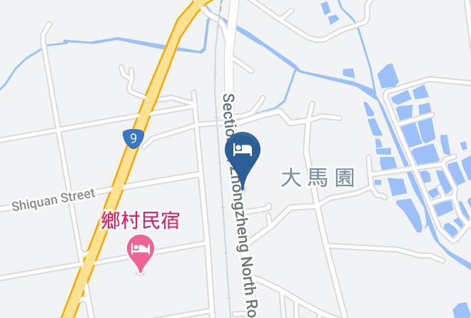 Anderson Happiness Manor Mapa - Taiwan - Hualiennty