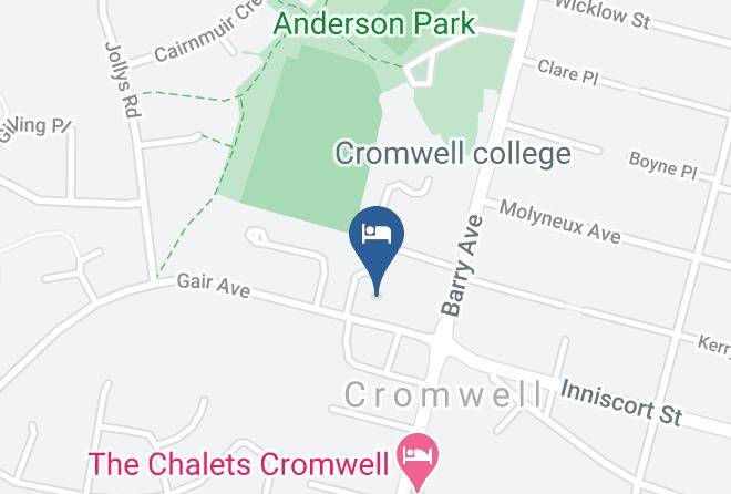 Central Otago - Anderson Park Motel Maps