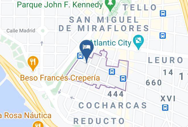 Miraflores - Andes Backpackers Maps