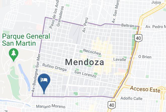 Mendoza - Andes Loft Maps