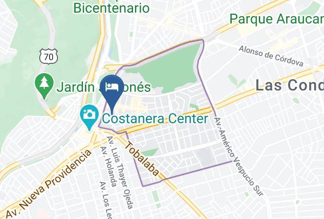 Santiago - Andes Suite Maps