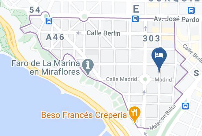 Andesmar Hotel & Suites Map