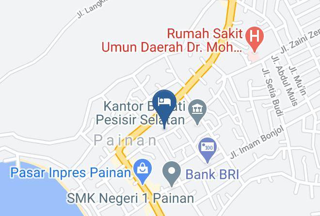 Pesisir Selatan Regency - Andhika Hotel Maps