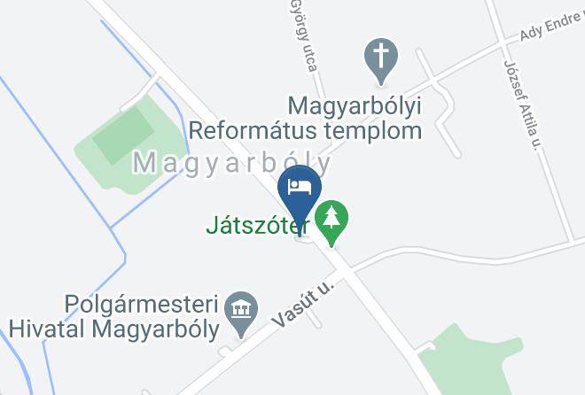 Magyarboly - Andora Vendeghaz Maps