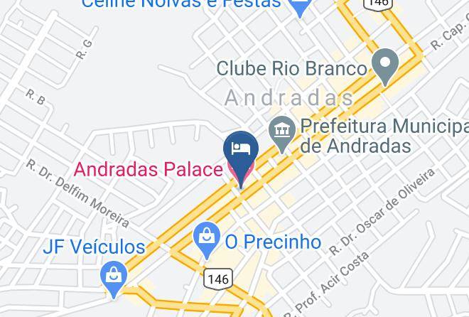Andradas - Andradas Palace Hotel Maps