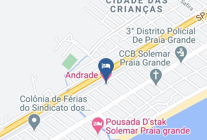 Praia Grande - Andrade Hotel Maps