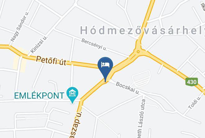 Hodmezovasarhely - Andrassy Panzio Maps