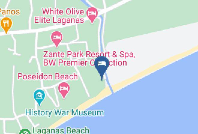 Zakinthos - Andreolas Beach Hotel Maps