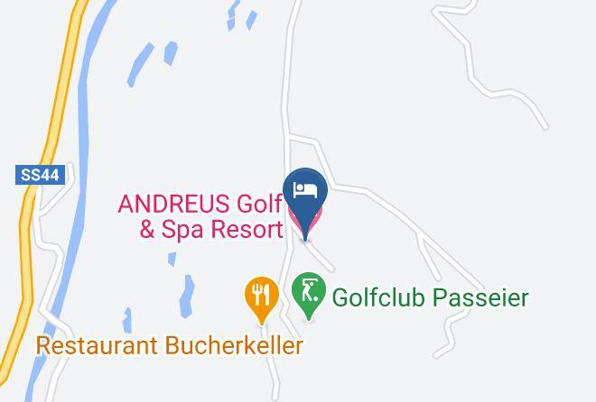 Bolzano - Andreus Golf & Spa Resort Maps