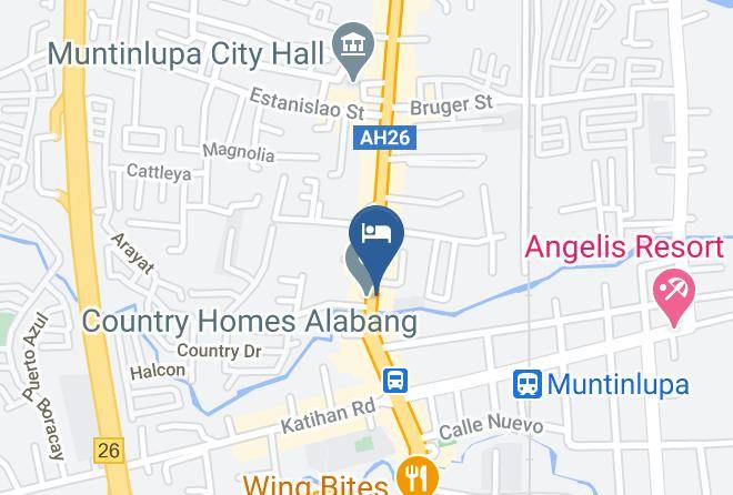 Metro Manila - Andrew's Apartelle Maps