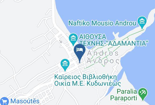 Cyclades - Andria Suites Maps