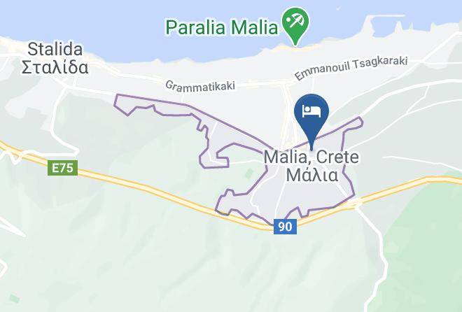 Iraklion - Andriadakis G N Kallergis O E Kaloua Maps