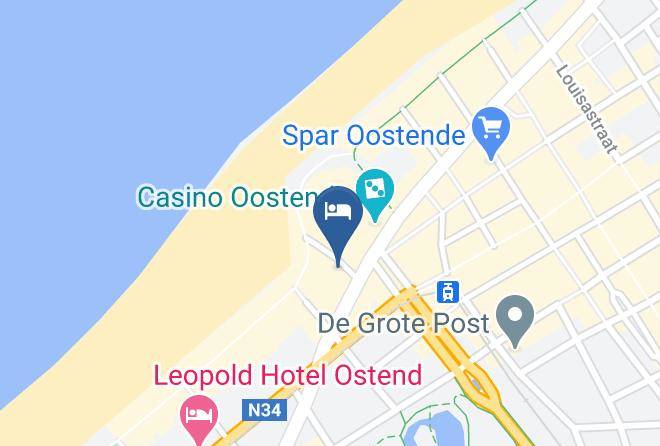 West Flanders - C Hotels Andromeda Maps