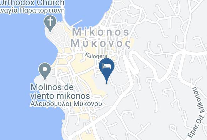 Mykonos - Andromeda Residence Maps