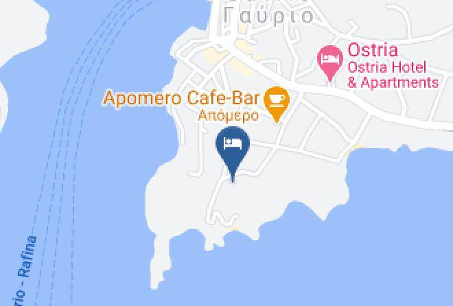 Cyclades - Andros Holiday Hotel Maps