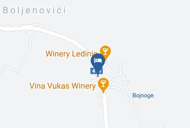 Ston - Androvic Winery Accomodation Maps