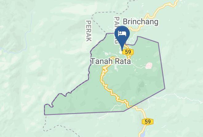 Cameron Highlands District - Andy Homestay Cameron Jaya Maps