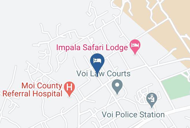 Taita Taveta - Andymac Palace Hotel Voi Maps
