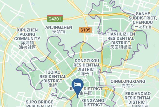 Chengdu - Ane Hotel Fuqin Branch Maps