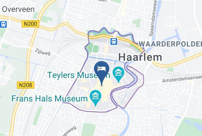 Haarlem - Anegang Boutique Hotel Maps