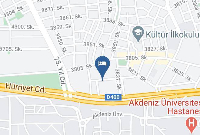 Kepez - Anelli Hotel Maps