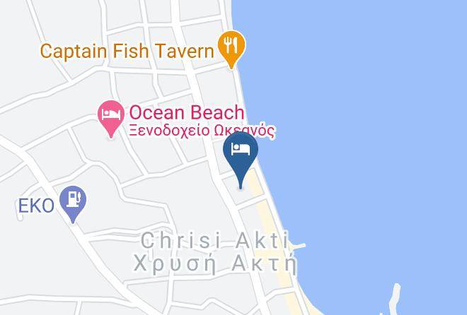 Thasos - Anemi Beach Hotel Maps