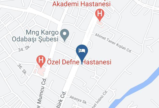Antakya - Anemon Antakya Hotel Maps