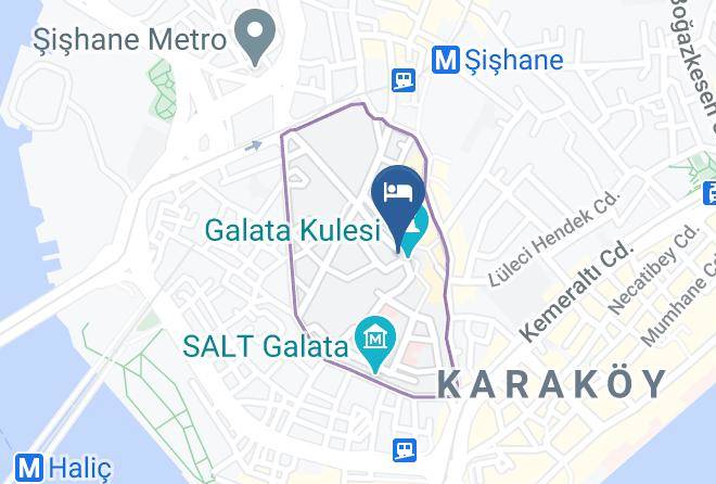 Beyoglu - Anemon Galata Maps