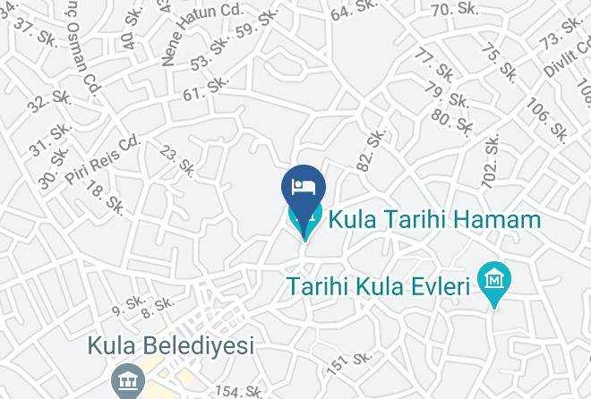 Kula - Anemon Kula Otel Maps