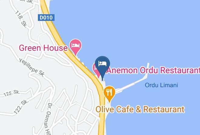 Altinordu - Anemon Ordu Otel Maps