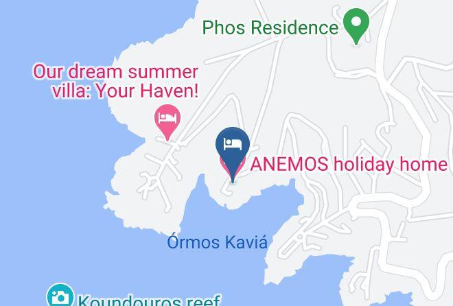 Kea Kythnos - Anemos Holiday Home Maps