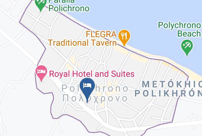 Anemos Hotel Map