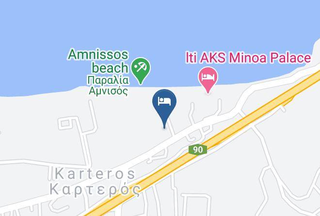 Iraklion - Anemos Suites Maps