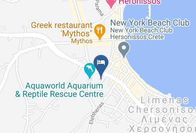 Iraklion - Anesis Blue Boutique Hotel Maps