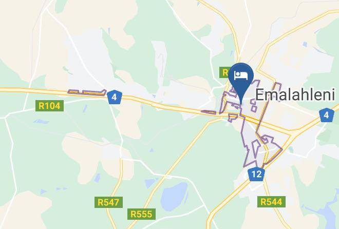 Emalahleni - Anew Hotel Witbank Maps