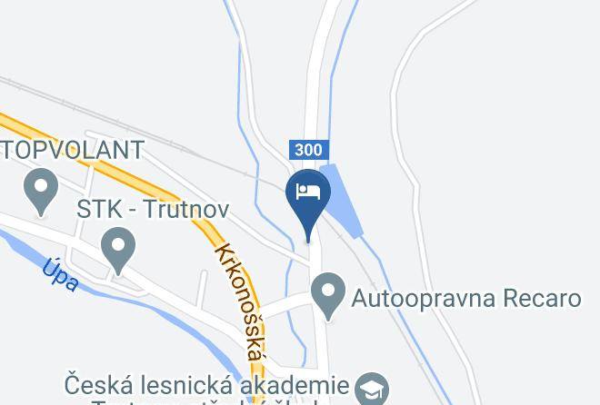 Trutnov - Anezka Lejskova Penzion Veronika Maps