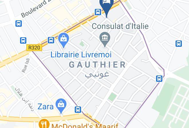 Casablanca - Anfa Gauthier Maps