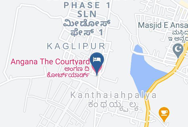 Bengaluru - Angana The Courtyard Maps